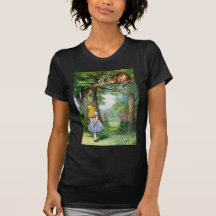 ALICE AND THE CHESHIRE CAT TEES