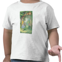 Alice and the Cheshire Cat Tshirt