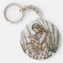 Alice and Wonderland - Pig & Pepper by Rackham Key Chain