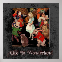 Alice In Wonderland 1 Poster