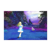 Alice in Wonderland Canvas Print