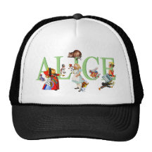 ALICE IN WONDERLAND & FRIENDS MESH HAT