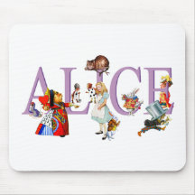 ALICE IN WONDERLAND & FRIENDS MOUSEMAT