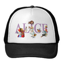 ALICE IN WONDERLAND & FRIENDS TRUCKER HAT