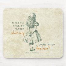 Alice in Wonderland Mousepads