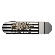 Alice In Wonderland Queen Alice Grunge Skateboard