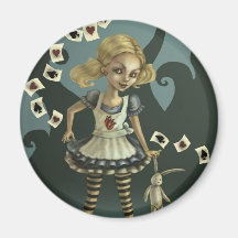 Alice in Wonderland Refrigerator Magnets