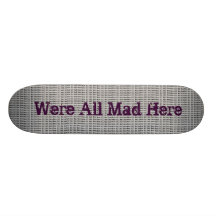 Alice in Wonderland Themed Skateboard