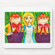 ALICE IN WONDERLAND TWEEDLE DUM MOUSE PADS