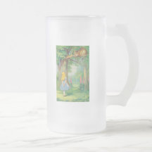 Alice & the Cheshire Cat Colour Coffee Mug
