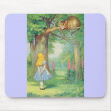 Alice & the Cheshire Cat Colour Mousemat