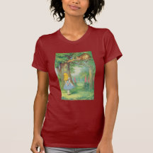 Alice & the Cheshire Cat Colour T-shirt