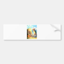 Alice the Griffin & the Mock Turtle in Wonderland Bumper Stickers