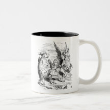 Alice, the Gryphon and the Mock Turtle Dance Coffee Mugs