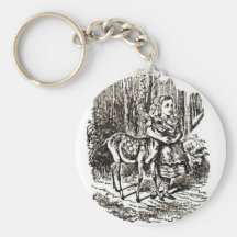 Alice With Fawn Key Chains