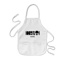 aLiEn Barcode Paint Smock Aprons