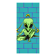 Alien Coverup Full Color Rack Card