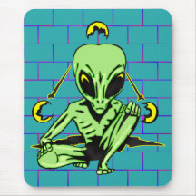 Alien Coverup Mousemats