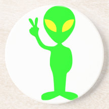 Alien Drink Coaster