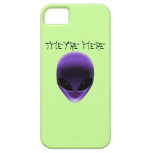 Alien Face iPhone 5 Covers