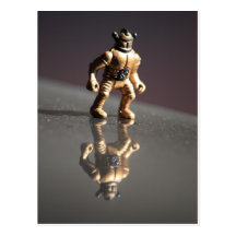 Alien Reflection Postcard