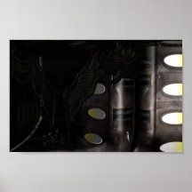Alien Ship Posters