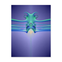 Alien Stingray Post Card