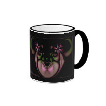 ALIEN TED -pink Mugs