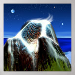Alien's mountain poster
