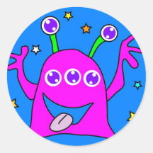 Aliens Rock Sticker