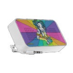 "Alisha" Candy Rainbow Fae Doodle Speaker