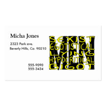 All About Men Business Card Templates