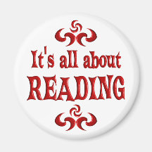 ALL ABOUT READING FRIDGE MAGNETS