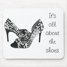 All About the Shoes Mousepad