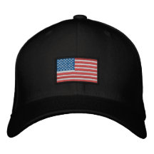All American USA Embroidered Baseball Cap