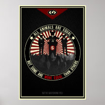 All Animals Are Equal Posters