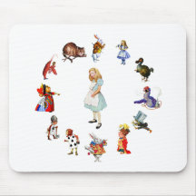ALL AROUND ALICE MOUSEMATS