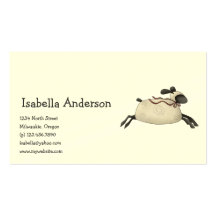 All dem Blessings · Sheep Business Card Templates