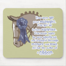 All For The Ribbon Mouse Pads