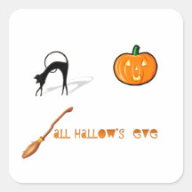 "All Hallow's Eve" Sticker