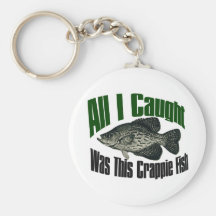 All I caught was this crappie fish keychain
