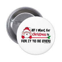 All I want for Christmas Buttons