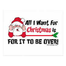 All I want for Christmas Post Cards