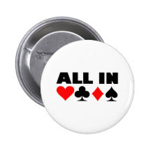 All in poker button
