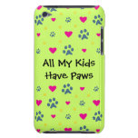 All My Kids-Children Have Paws iPod Case-Mate Cases