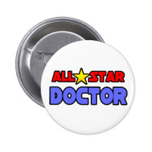 All Star Doctor Pin