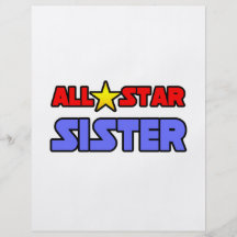 All Star Sister Flyer Design