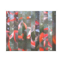 ALL THE LITTLE FISHIES STRETCHED CANVAS PRINTS