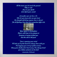 All the tears you let touch the...Poem/Lyrics Post Poster