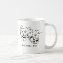 all the worlds a stage mug